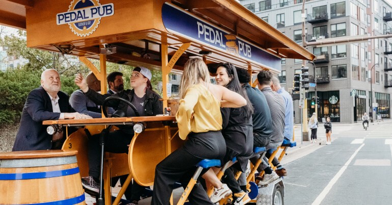 A Premier Mobile Pub Franchise Pedal Pub